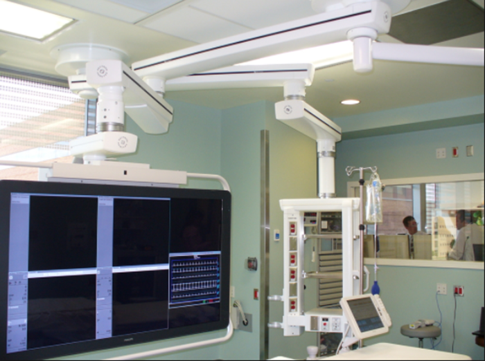 LED display in surgery